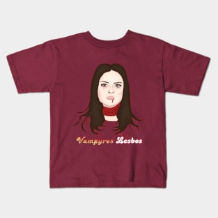 Vampyros Lesbos Kids T-Shirt